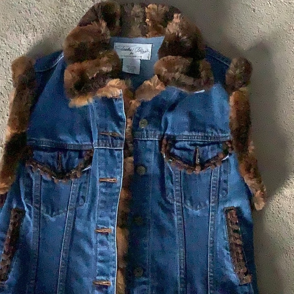 Women’s denim vest